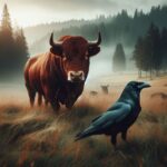 بیل اور کوے کے درمیان دوستی کی کہانی